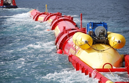 Pelamis-winch