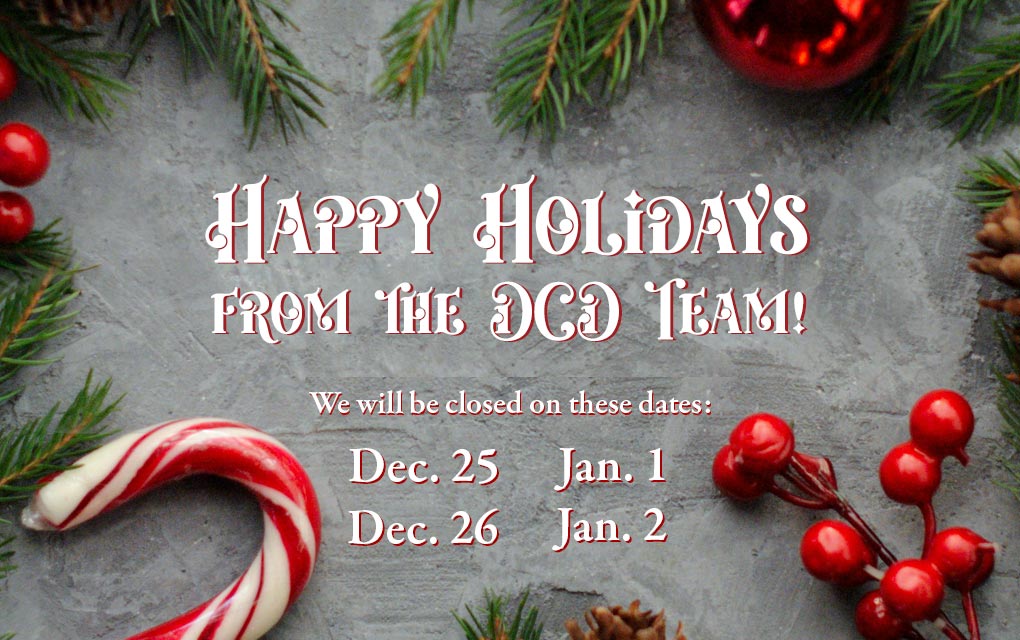 Happy Holidays 2025 banner