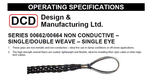 Operating Specifications